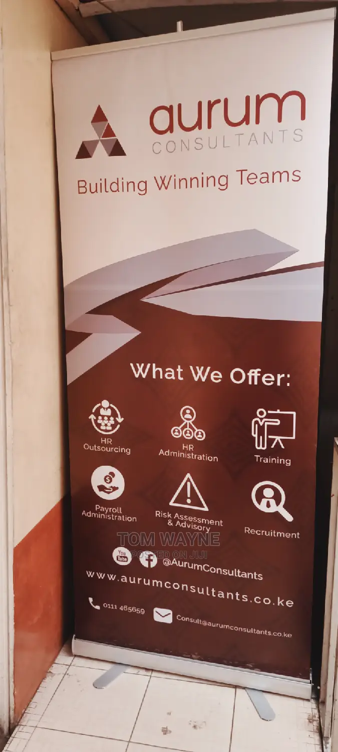 Normal Based Roll Up Banner