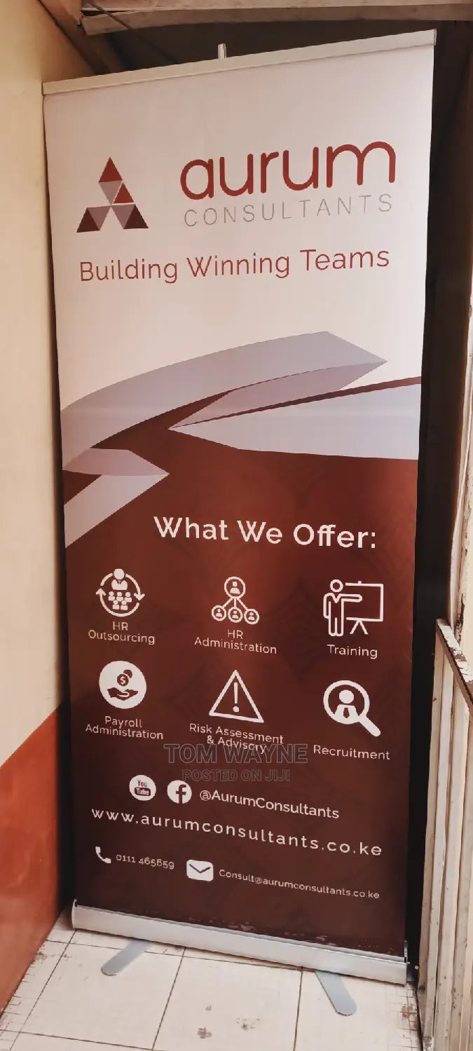 Normal Based Roll Up Banner