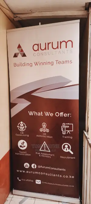Normal Based Roll Up Banner