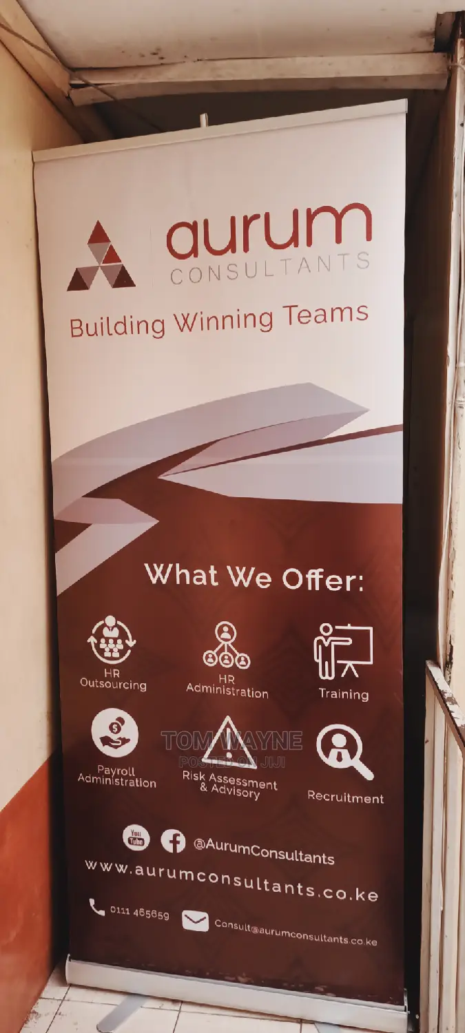 Normal Based Roll Up Banner