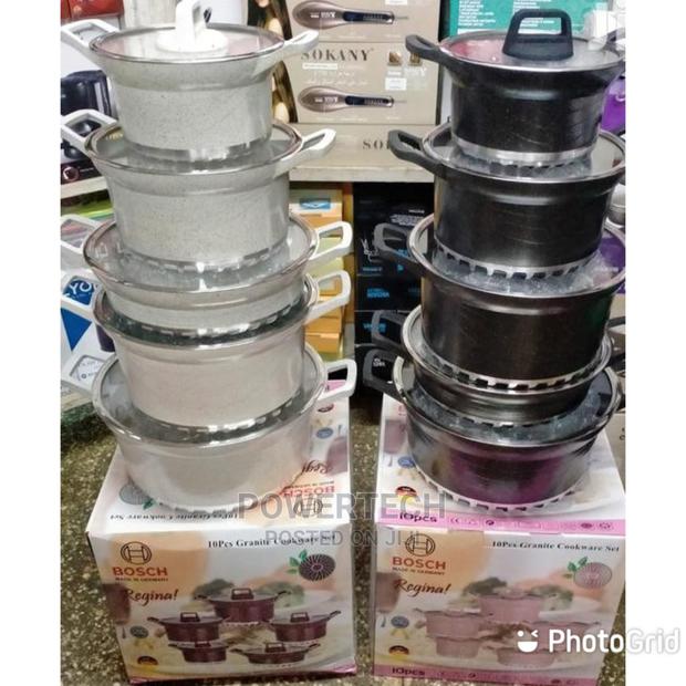 Quality Granite Cooking SetNon Stick - main view