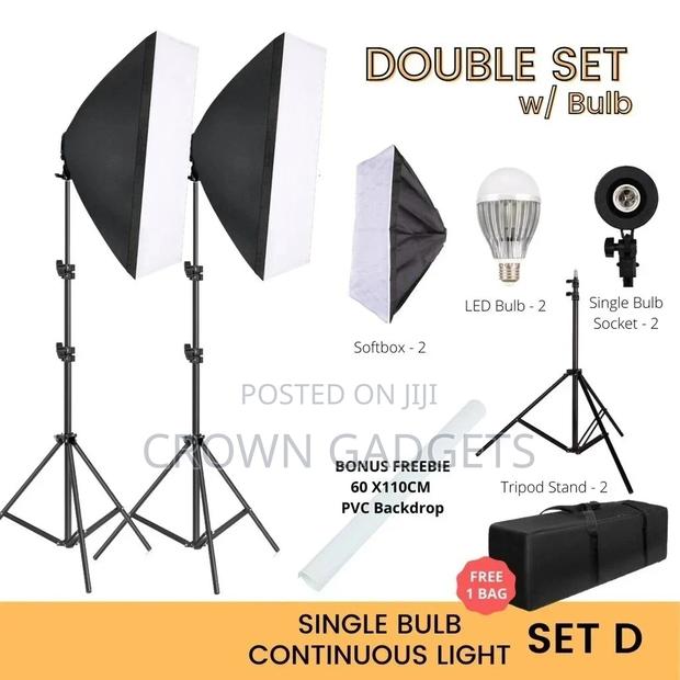 2pcs Studio Softbox 50 * 70cm Photography Kit - main view