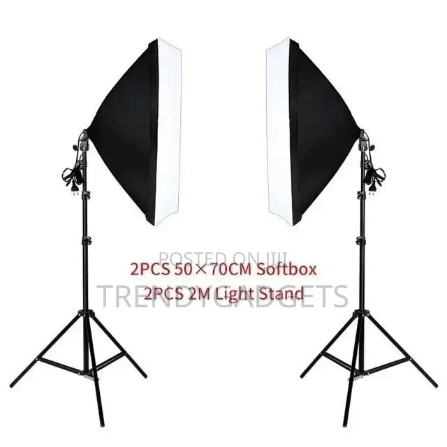 2PCS Studio Softbox 50 * 70cm