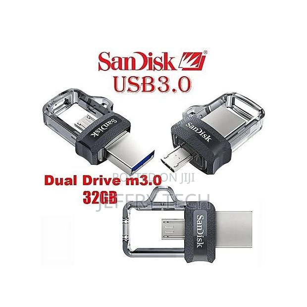Sandisk OTG USB Drive 3.0 – 32GB - Black