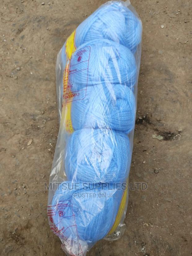 5 Sky Blue Chunky Knitting Yarn - thumbnail 3