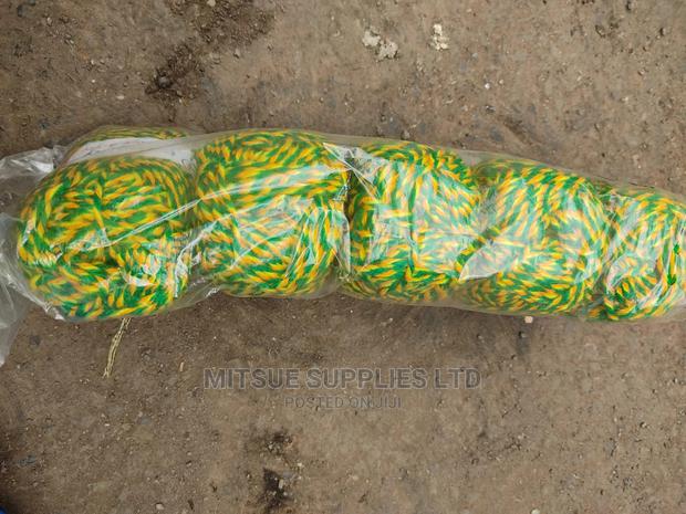 5 Green, Yellow Orange Rainbow Chunky Knitting Yarns - thumbnail 2