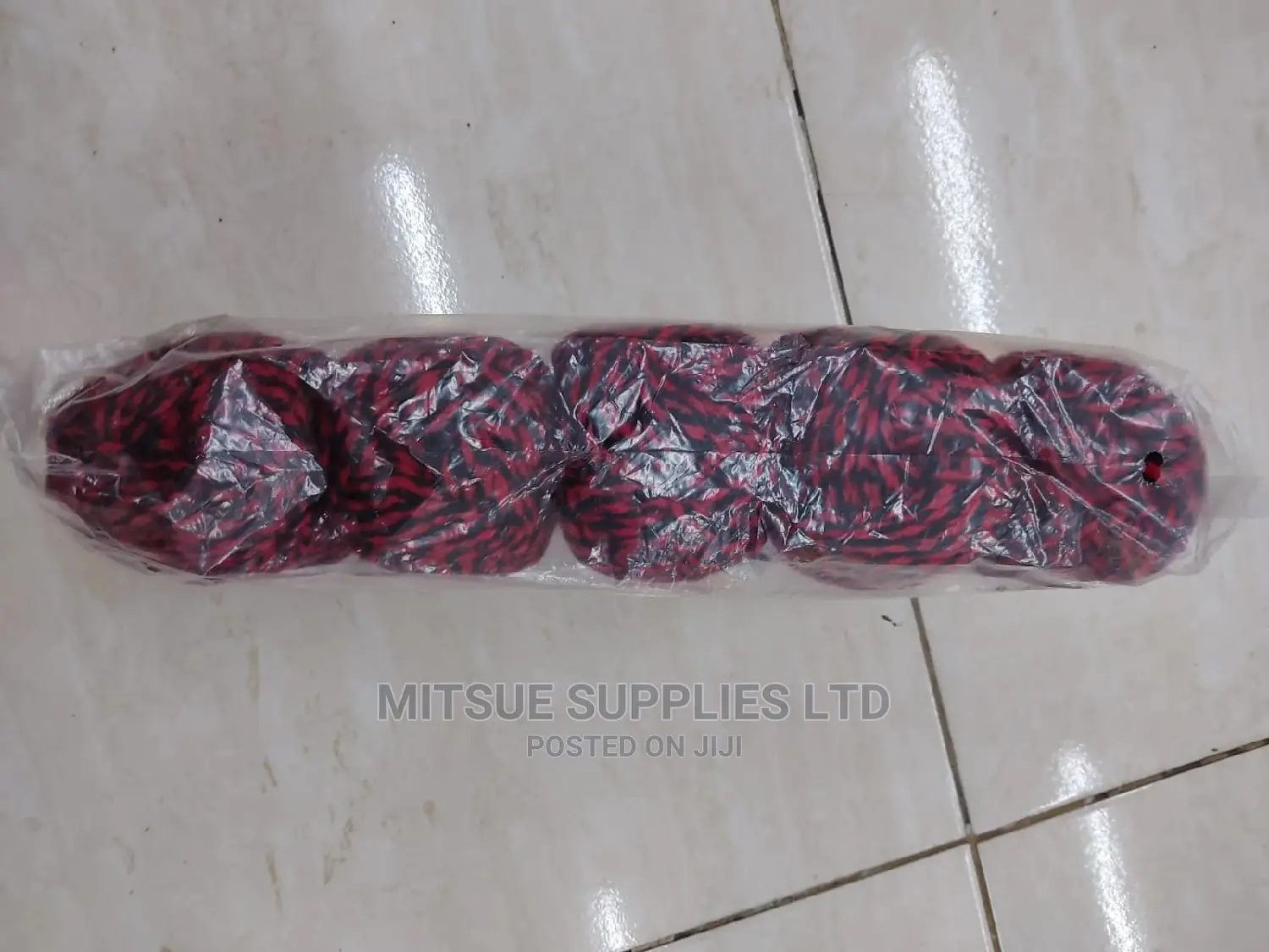 5 Red and Black Chunky Knitting/Crochet Yarns