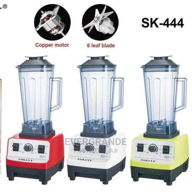 Sokany Multipurpose Blender 4000ksh - main view