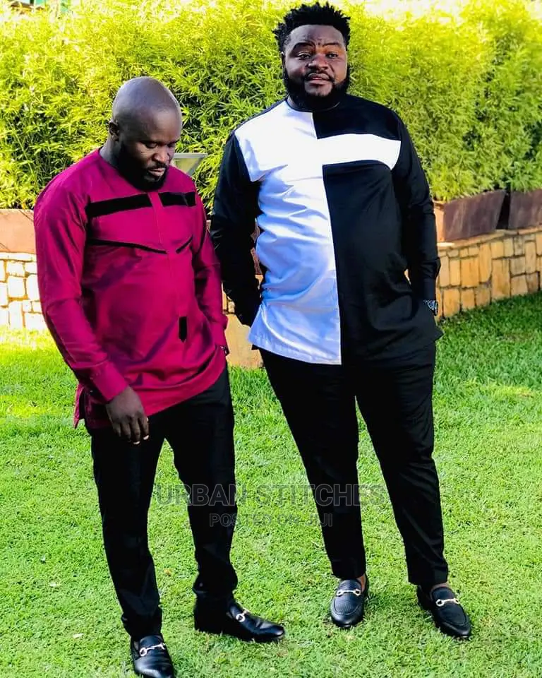 Male Ankara Suits