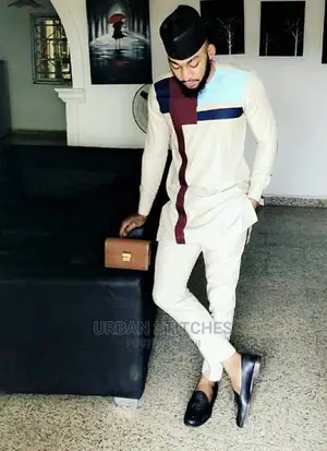 Male Ankara Suits