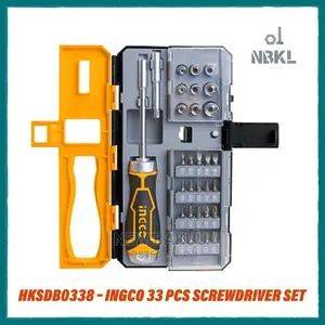 HKSDB0338 – INGCO 33 Pcs Screwdriver Set