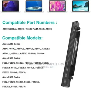 Asus A550 F550 F552 K450 K550 P550 R409 R510 X550 Battery
