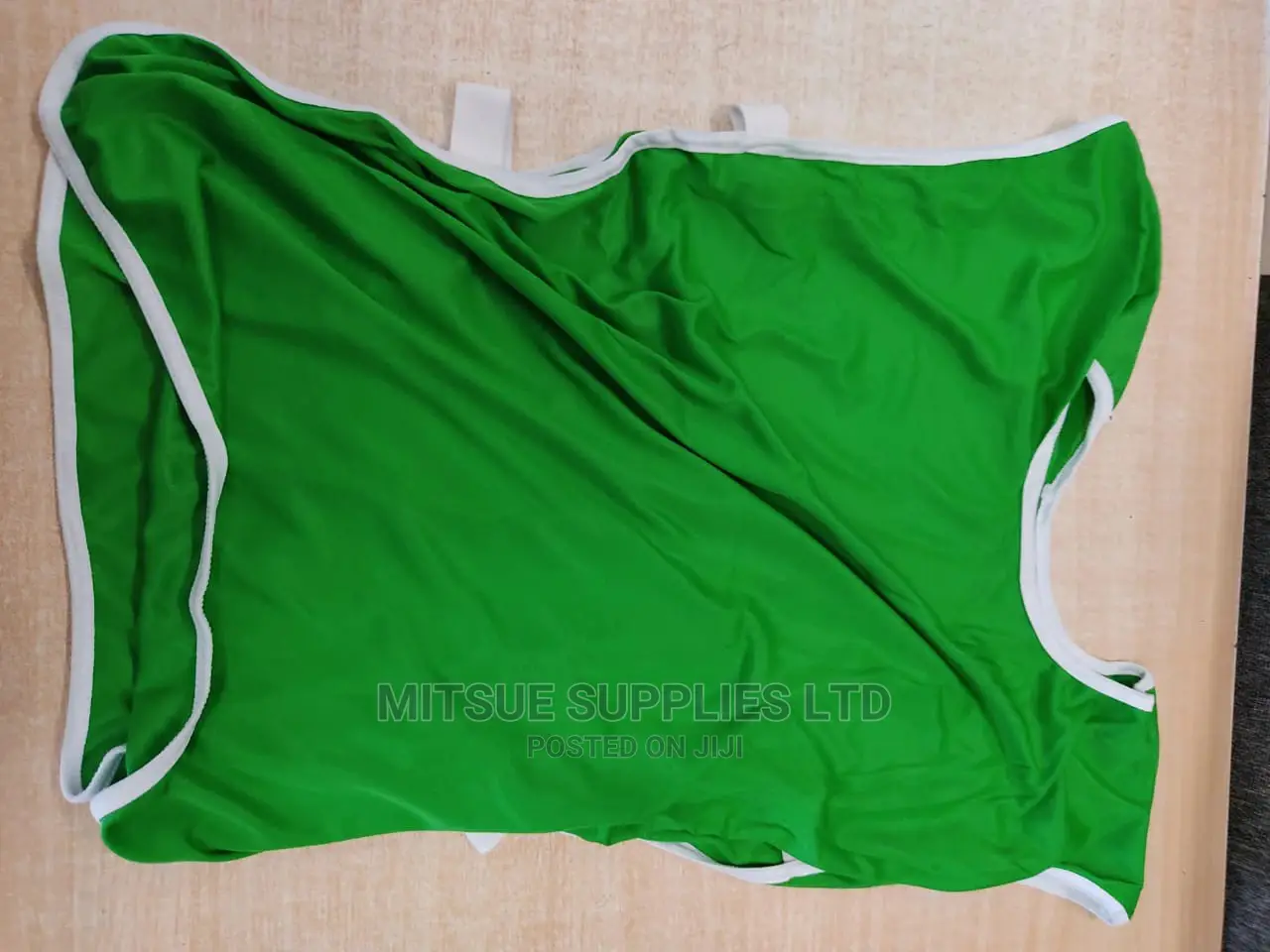 Green Football Training Bib