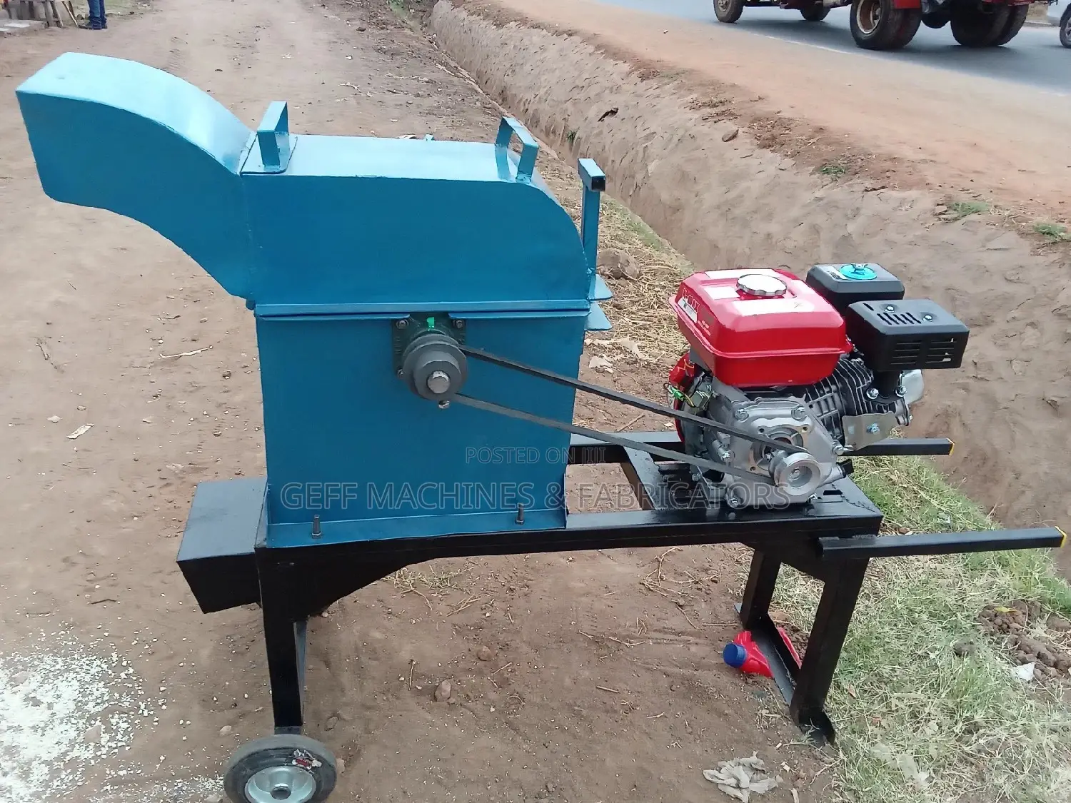 Petrol Engine Powered Chopper