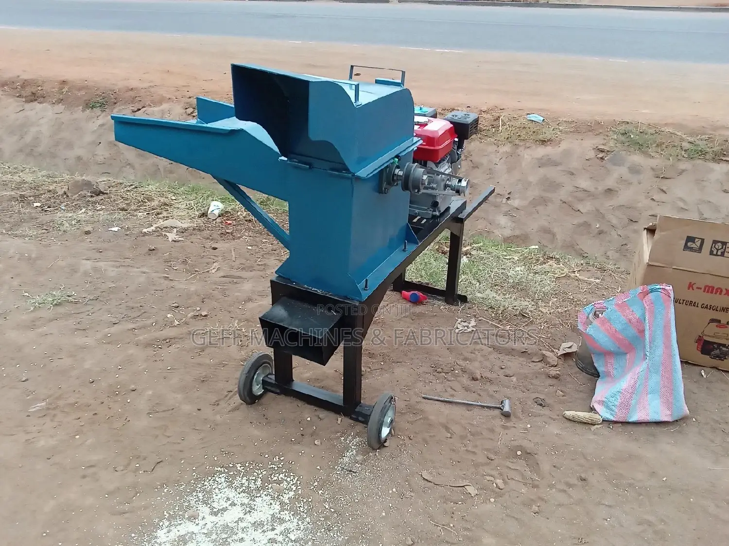 Petrol Engine Powered Chopper