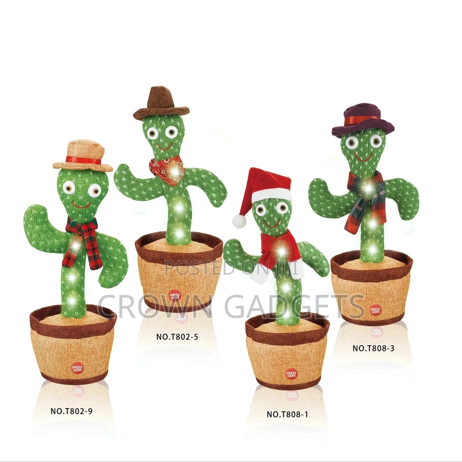 Dancing Cactus Talking Cactus Stuffed Plush Toy Electronic
