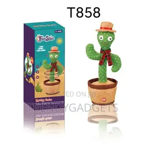 Tiktok Wriggle Dancing Cactus Plush Toy