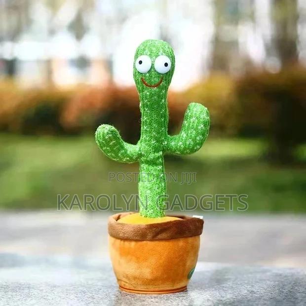Funny Cactus Plush Toy,Electronic Shake Dancing Cactus