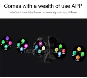 Y1 Smart Watch, Black