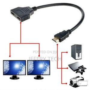 Generic HDMI Splitter Cable HDMI Splitter Adapter - thumbnail 2