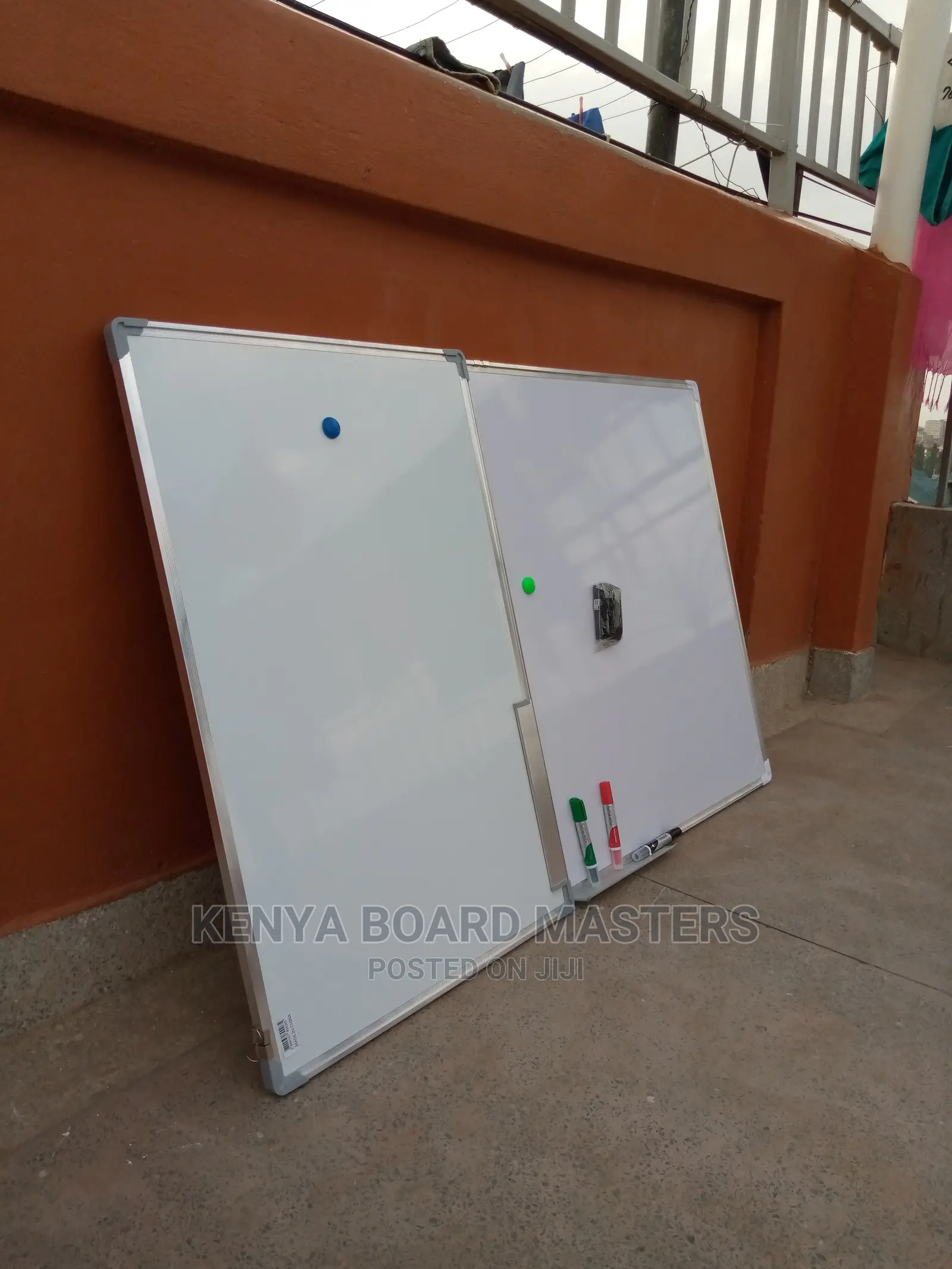 Whiteboard With Writing and Erasing Assessories