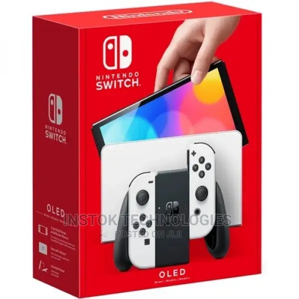 Nintendo Switch Oled Model (White Joy-Con, White Dock)