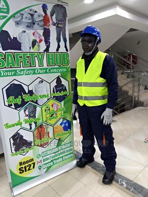 Navy Blue Cargo Overalls - thumbnail 2