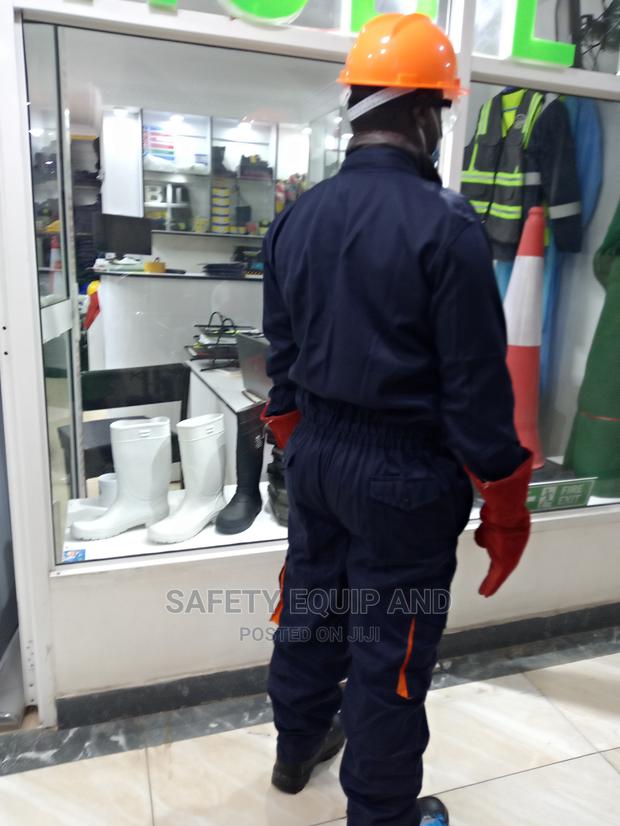 Navy Blue Safety Garment(Cargo) - thumbnail 2
