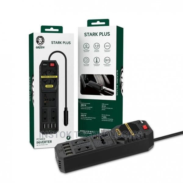 Green Stark PLUS Car Power Inverter 200W