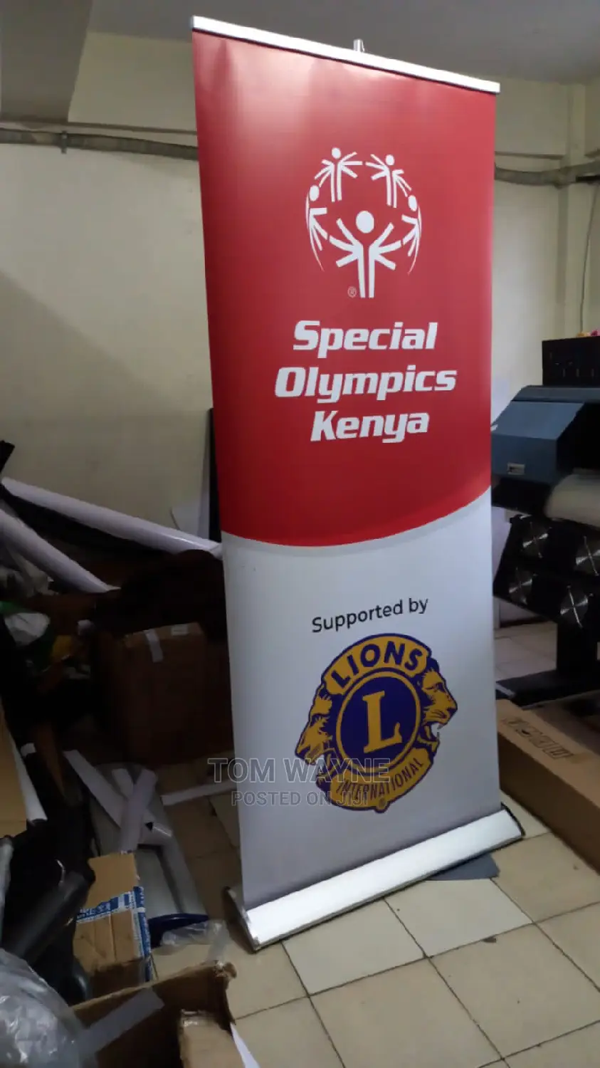 Pull Up Banners With Stand