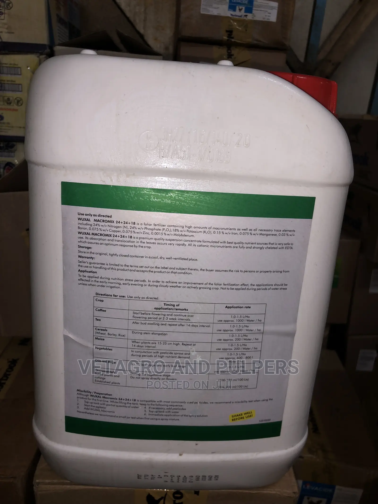Wuxal Macromix 10ltr