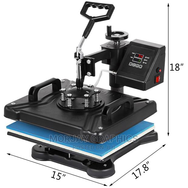 8 in 1 15" X 12" Heat Press Machine - main view