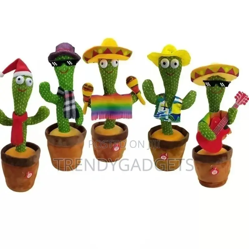 Gift Use Cute Baby Toy Dancing Cactus