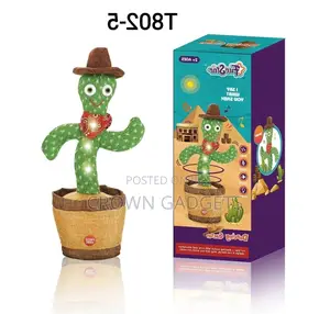 Brand New Dancing Cactus Toy for Kids and Home Decor