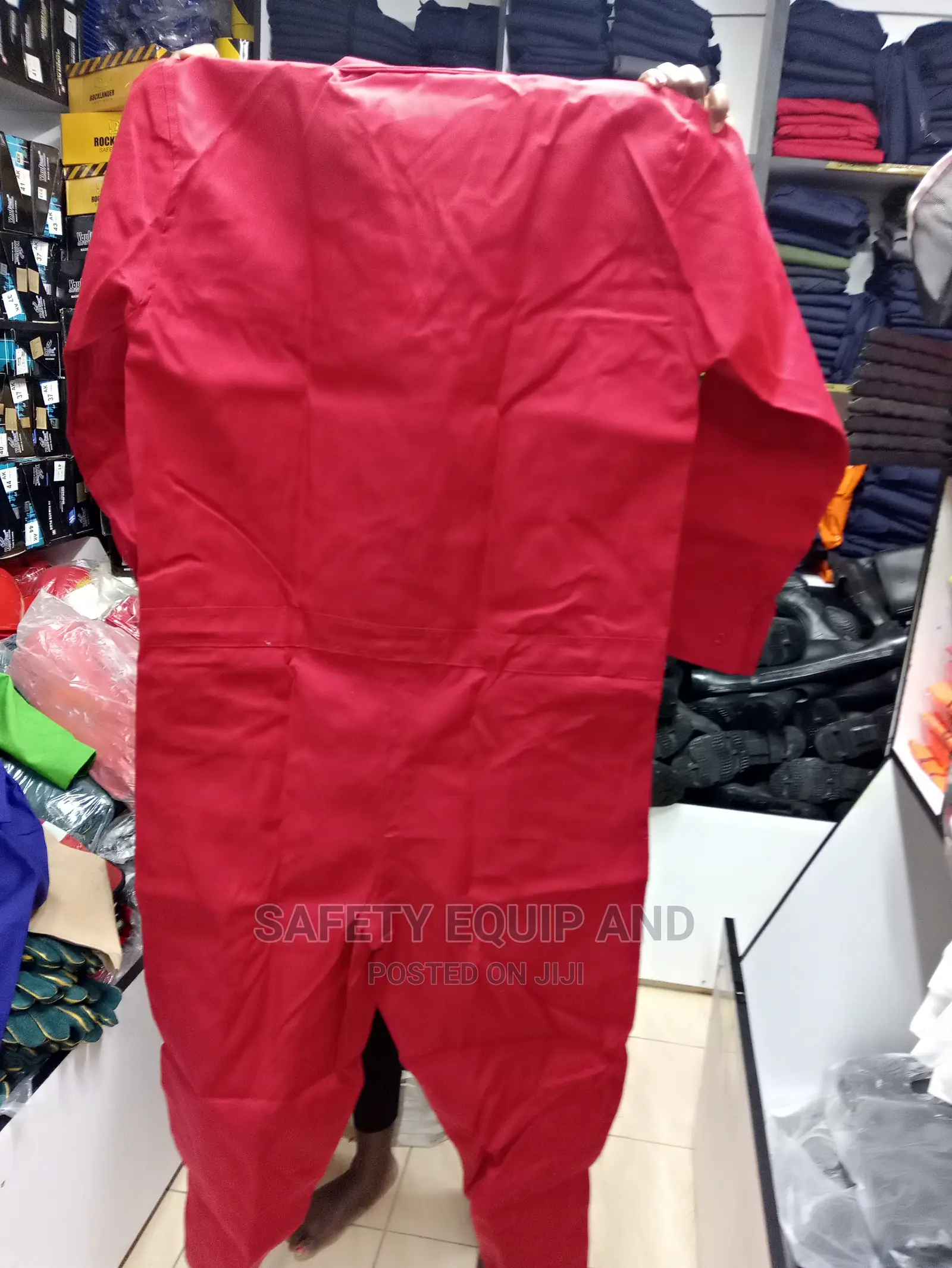 Red Approved Decron Overalls