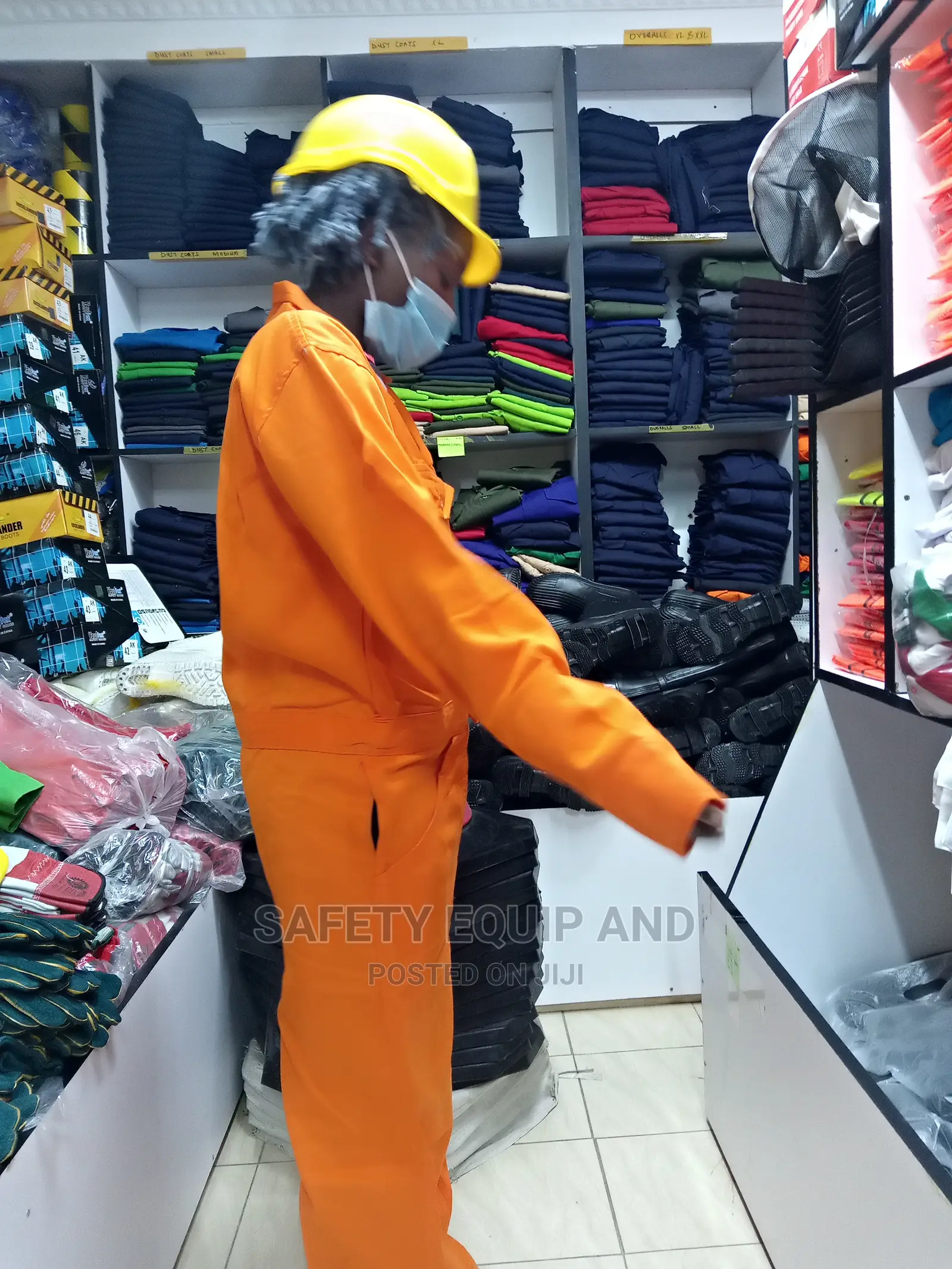 Cotton Orange Safety Suits