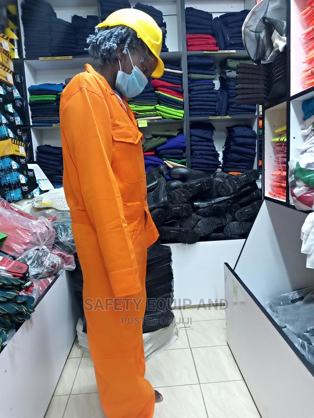 Cotton Orange Safety Suits - thumbnail 4