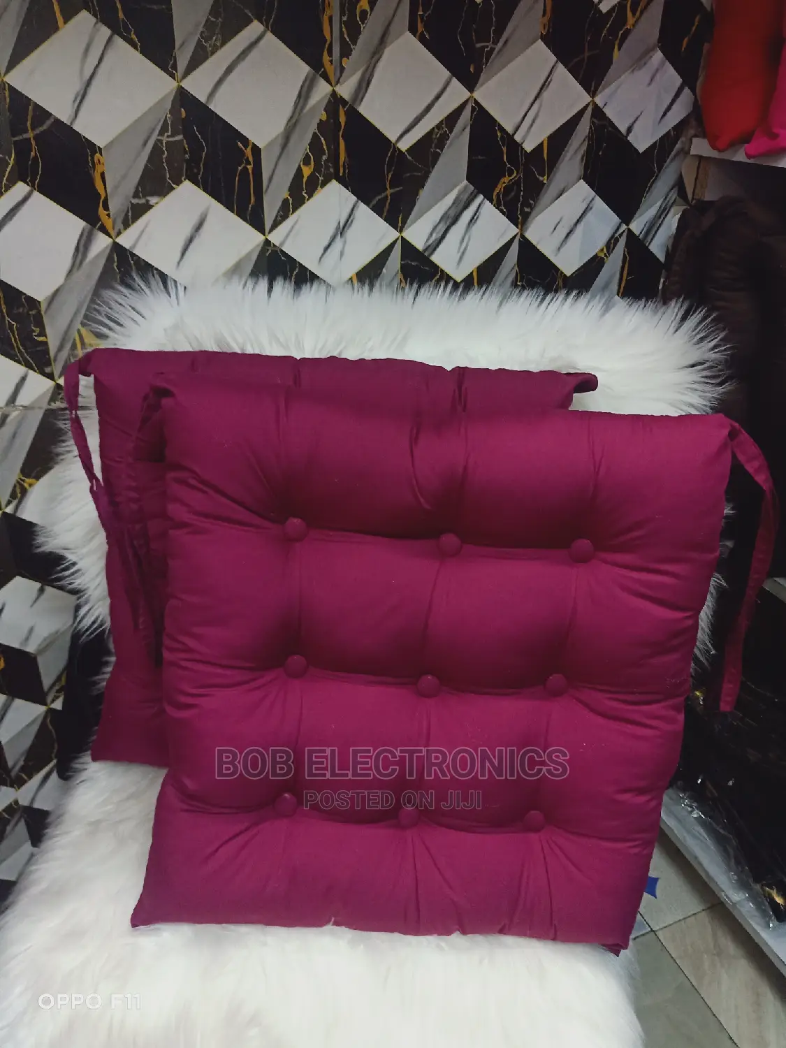 Chair Cushions With Tie Backs
