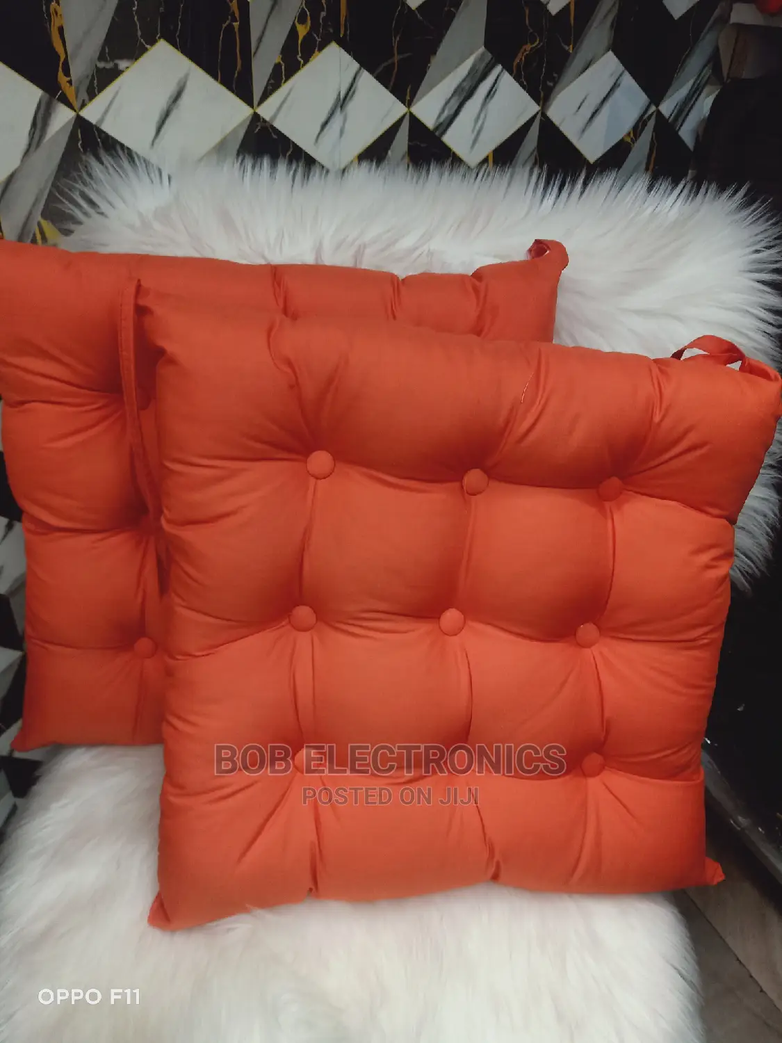 Chair Cushions With Tie Backs