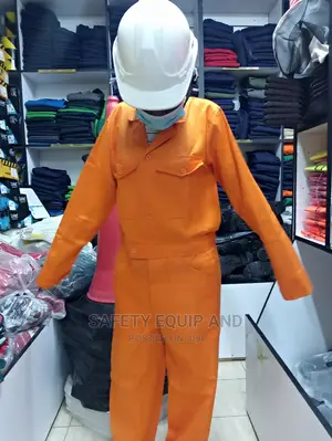 Brand New Orange Overalls