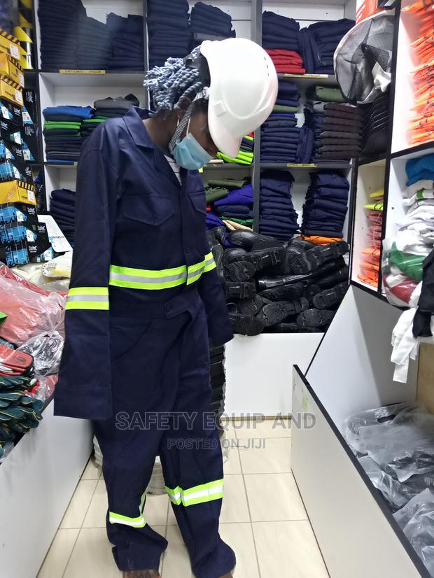 Overalls With a Reflective Piece