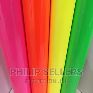 Plain Neon Green Heat Transfer Vinyl