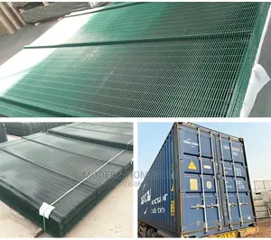 High-Security 358 Anti Climb Fence Welded Mesh Fencing
