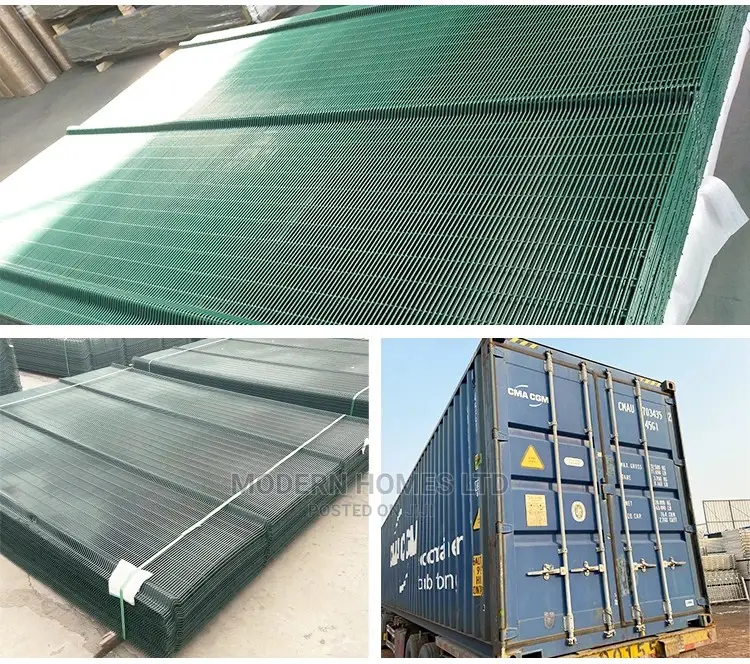 High-Security 358 Anti Climb Fence Welded Mesh Fencing