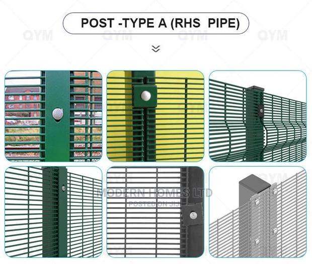 High Security Galvanized 358 Anti Climb High Security Fence - thumbnail 2
