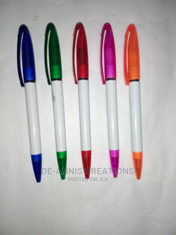 Two Tone Branded Pens - main view
