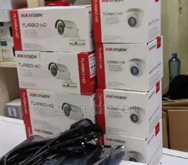Dependable 5 Hikvision CCTV Cameras Complete Kit - main view