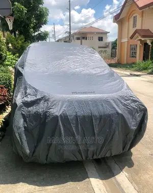 Silver Grey Car Body Cover