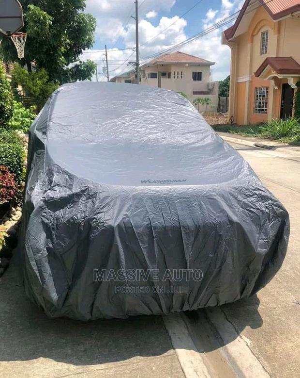 Silver Grey Car Body Cover