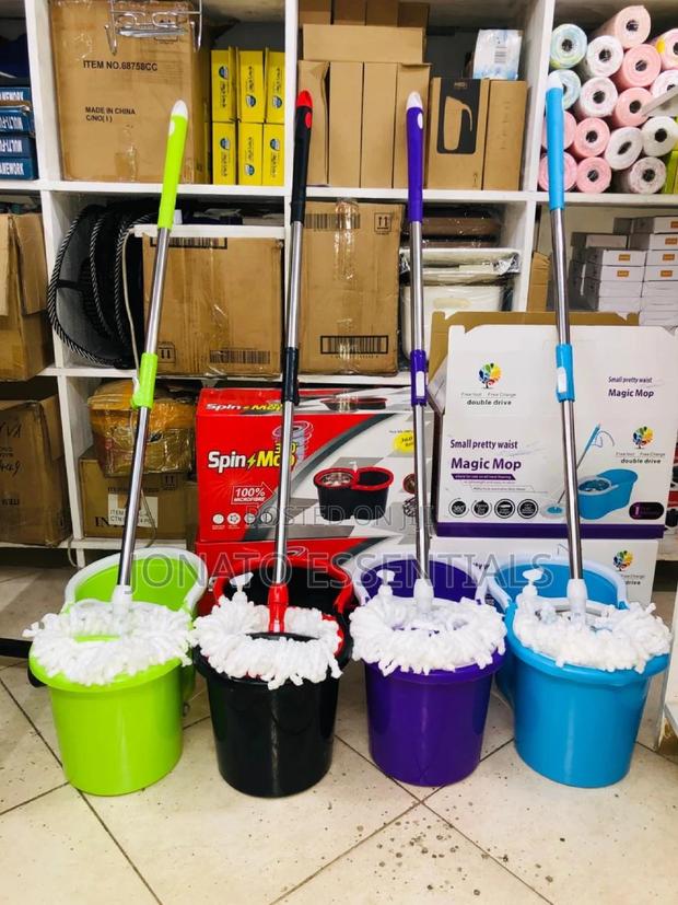 Magic Spin Mop With Extra Free Mop - thumbnail 2